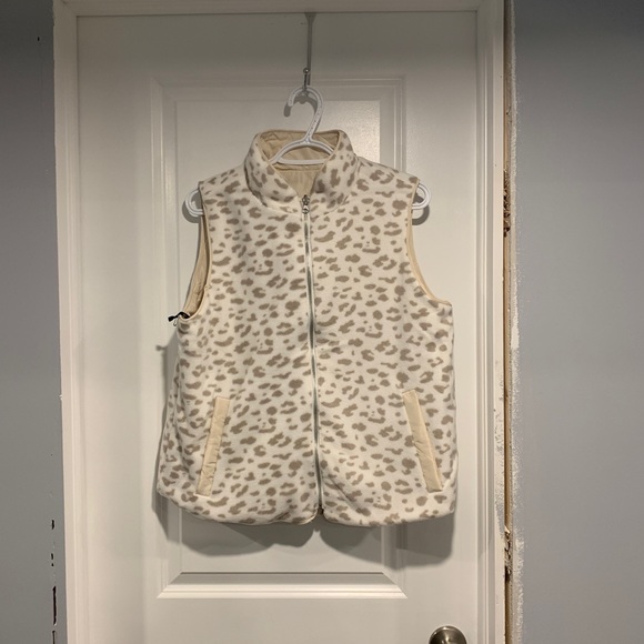 NWT-Motion, Beige, Leopard, Vest - Picture 7 of 15